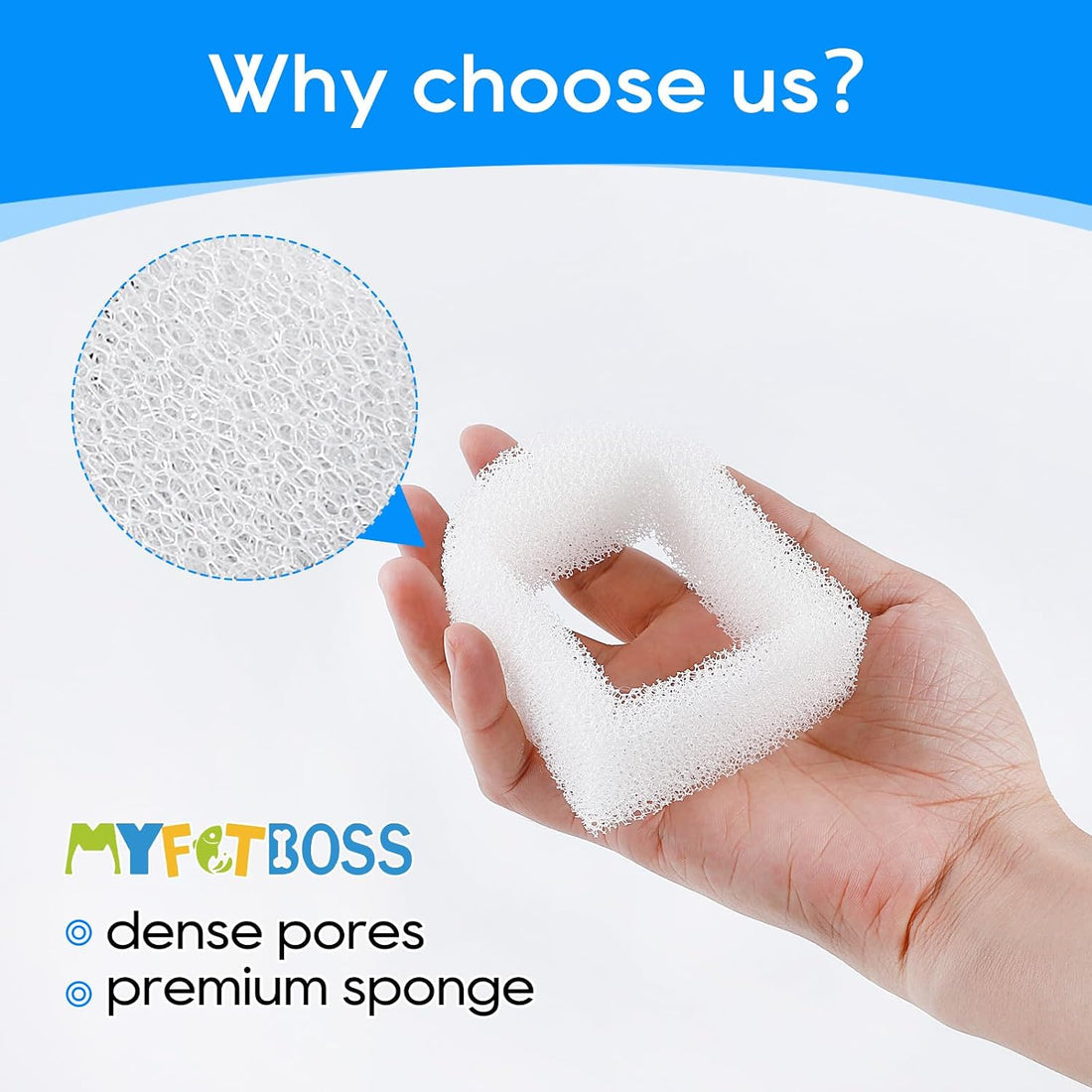MyfatBOSS Cat Water Fountain Filter Replacement