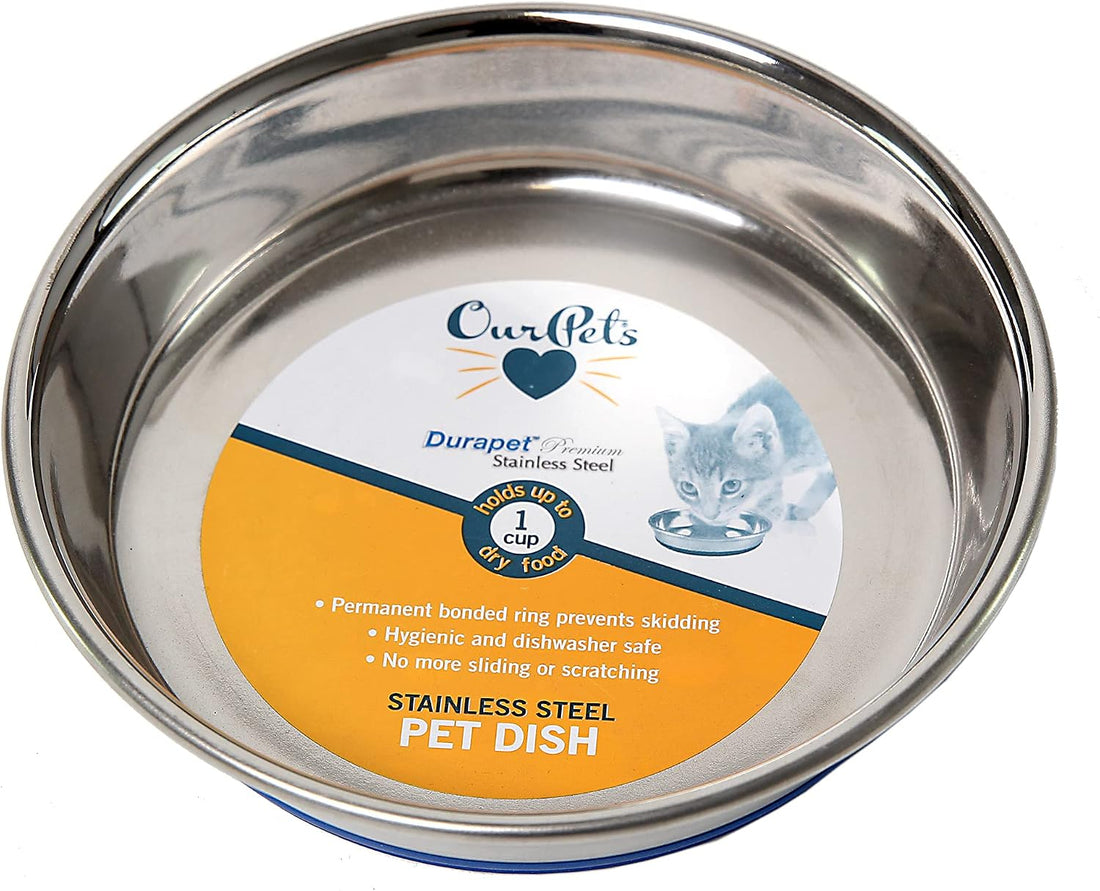 Our Pets DuraPet Stainless Steel Non-Slip Easy to Clean