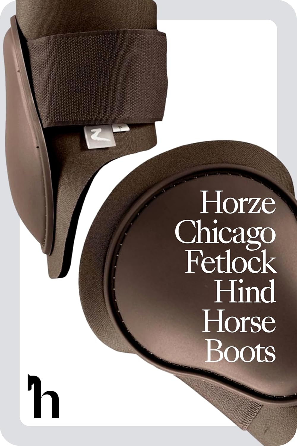 HORZE Chicago Rear Fetlock Boots for Horses, Horse Tendon Boots