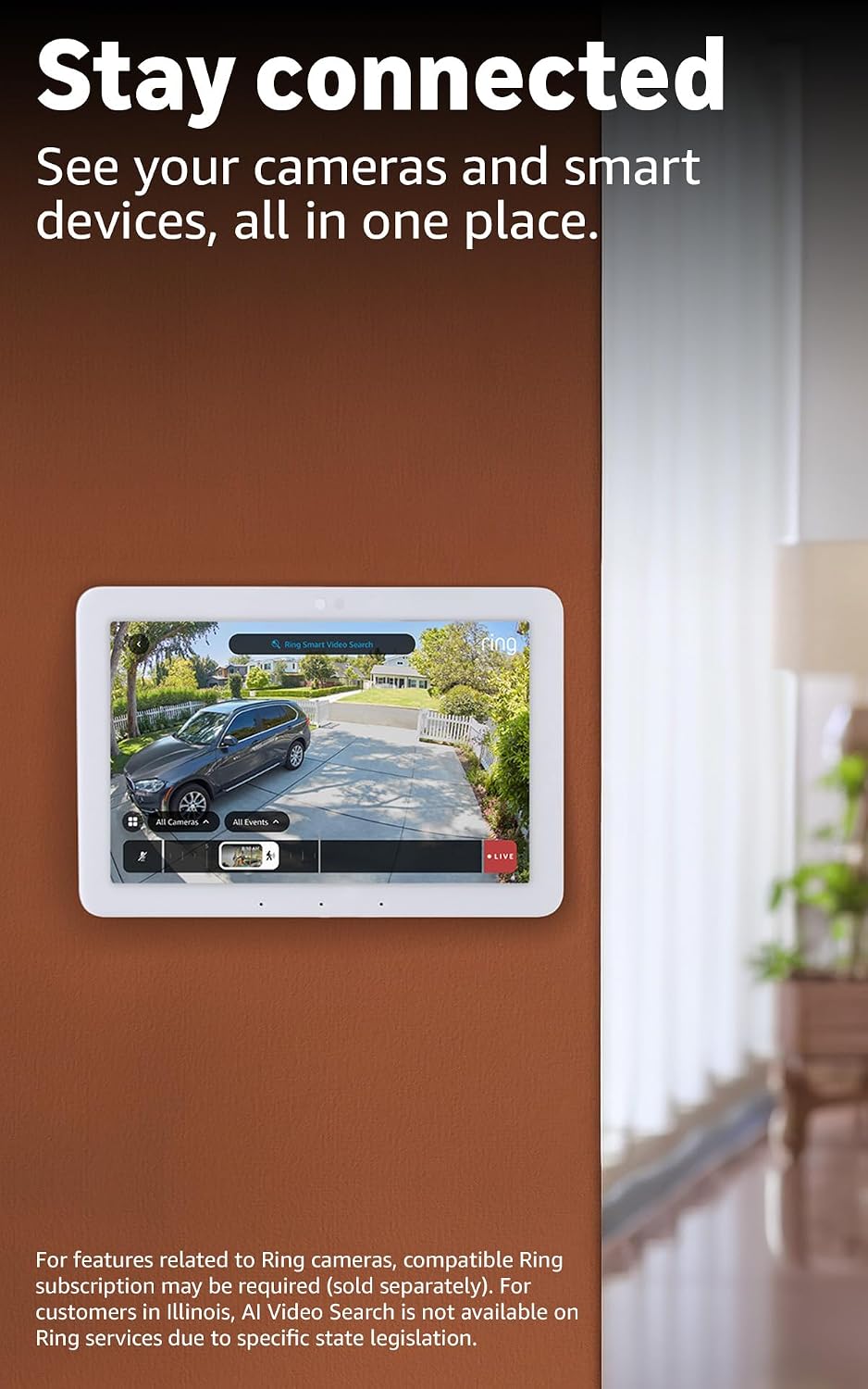 Echo Hub, 8", Redesigned with customizable control and Alexa+