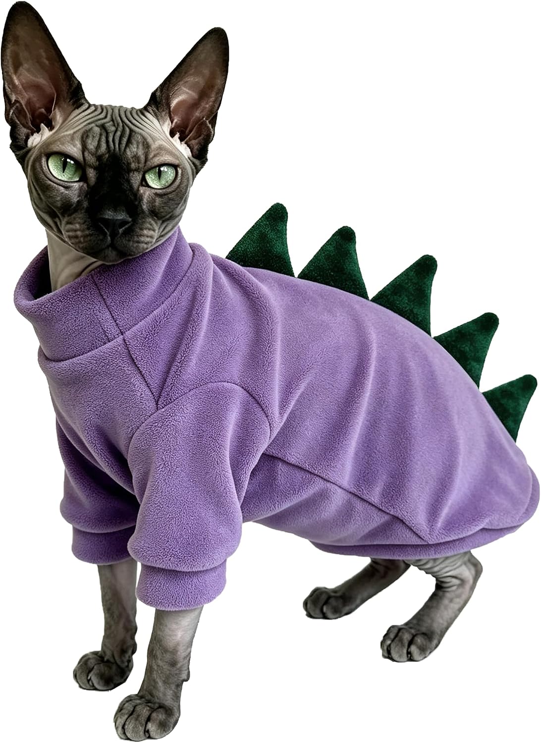 Sphynx Cat Clothes Halloween Dinosaur Costume Sweaters