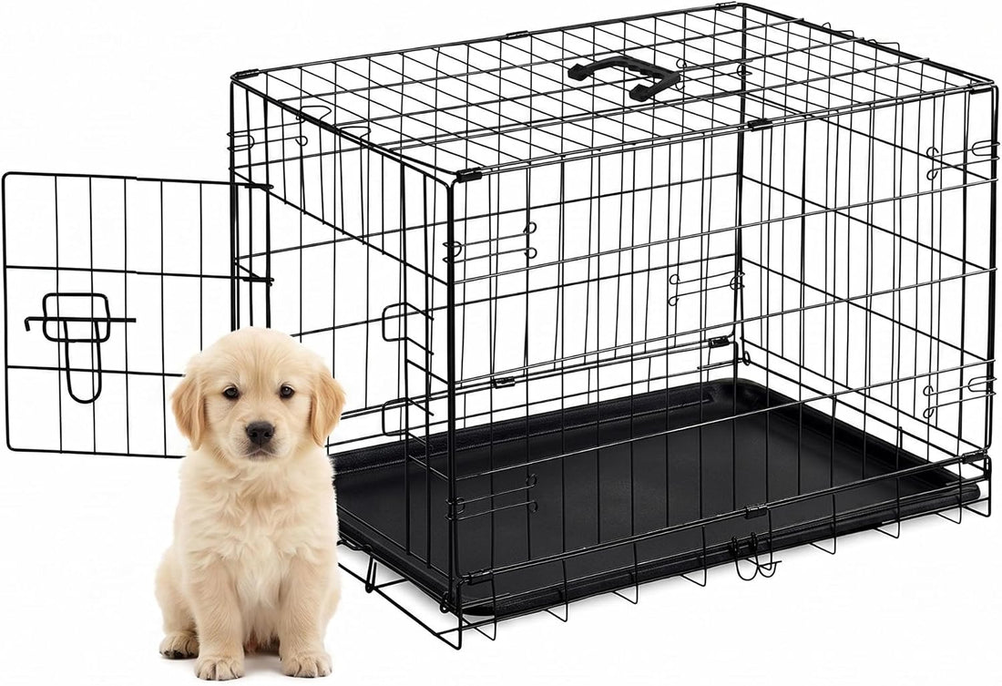 Portable Single Door Dog Crate