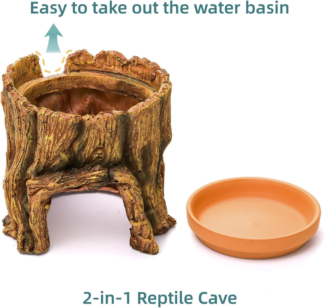 Cididu Reptile Hide Cave Resin