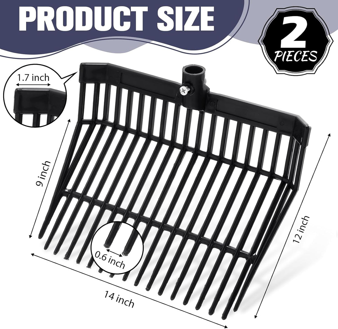 Lasnten Manure Fork Replacement Head