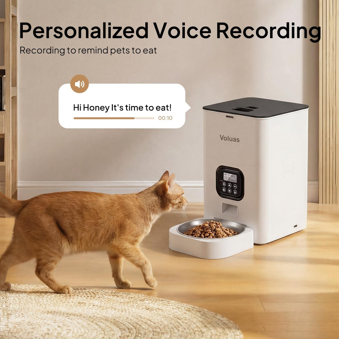 VOLUAS Automatic Cat Feeders
