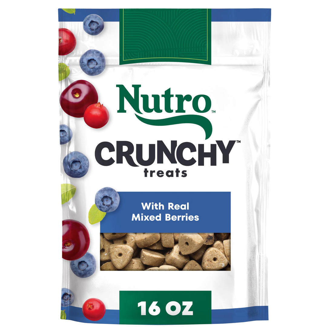 Nutro Crunchy Dog Treats with Real Mixed Berries
