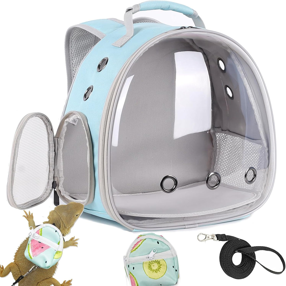 Bearded Dragon Backpack Carrier,Reptile Portable Backpack Carrier