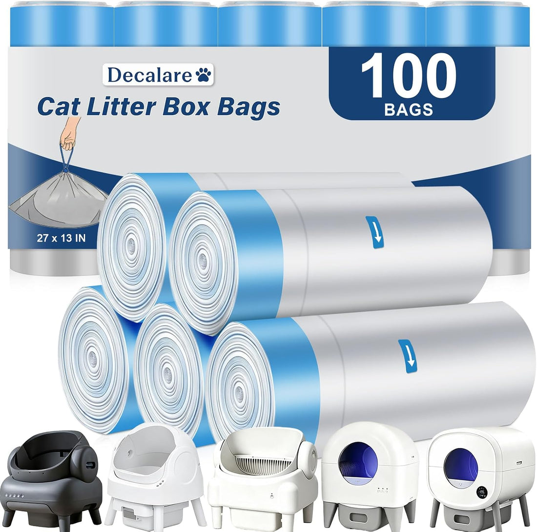 Cat Litter Liners 120 Count for Petpivo 11/12 Litter Box