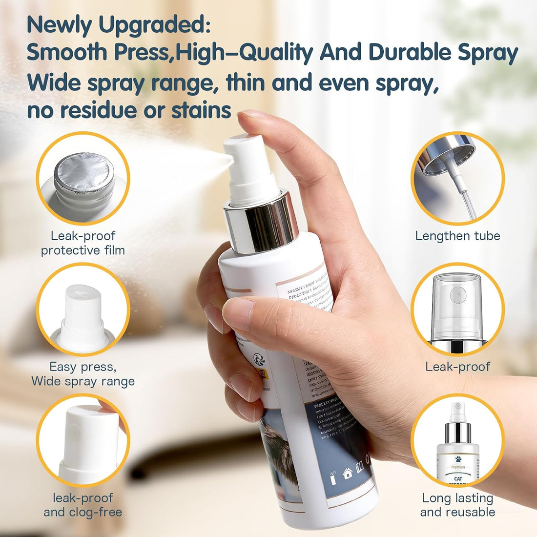 Cat Deterrent Spray for Anti Cat Scratch 150ML