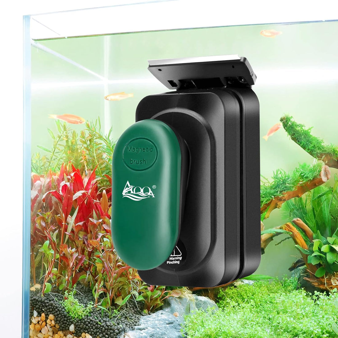 AQQA Aquarium Strong Magnetic Cleaner Brush