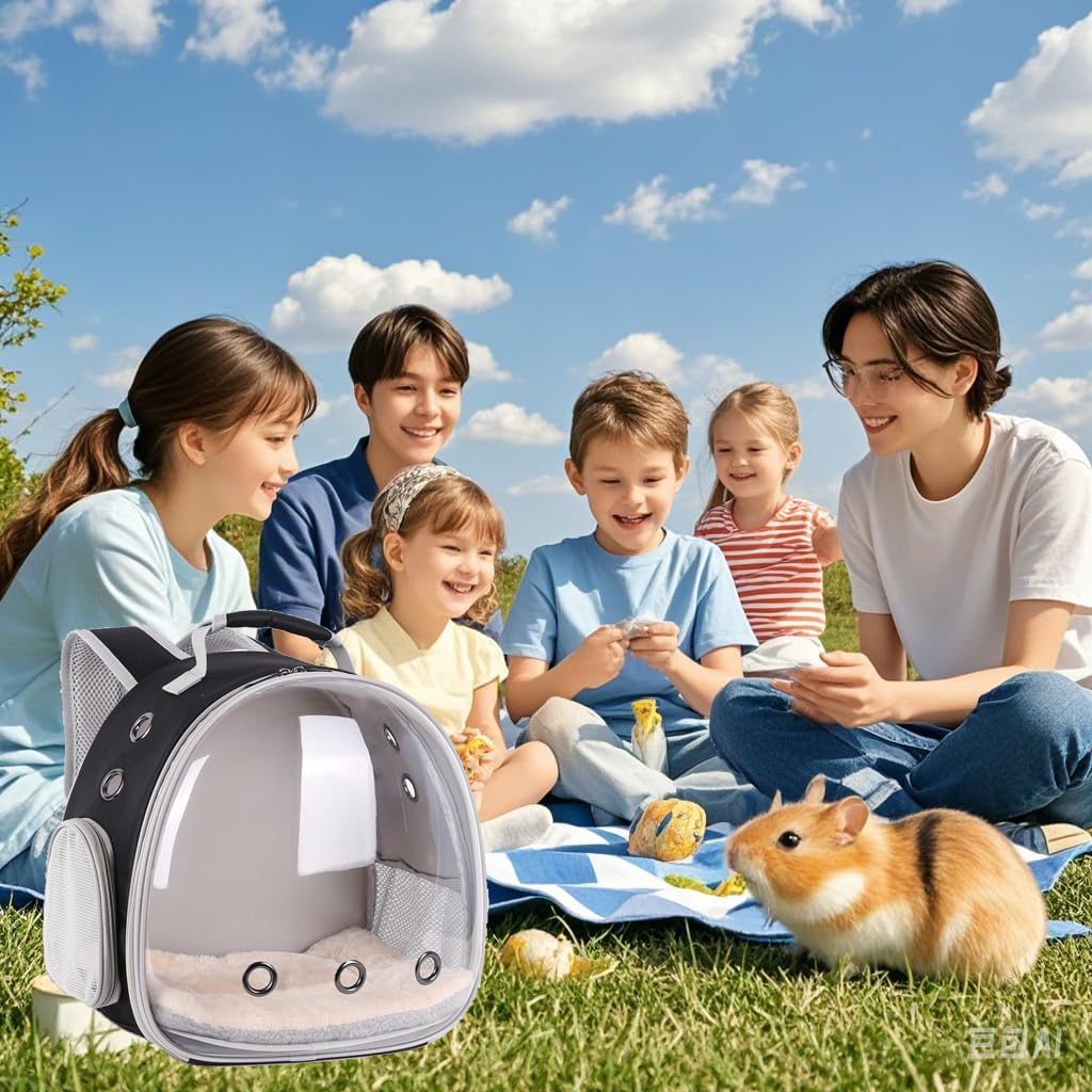 Portable Small Animal Backpack Travel Breathable Pet Carrier Bag