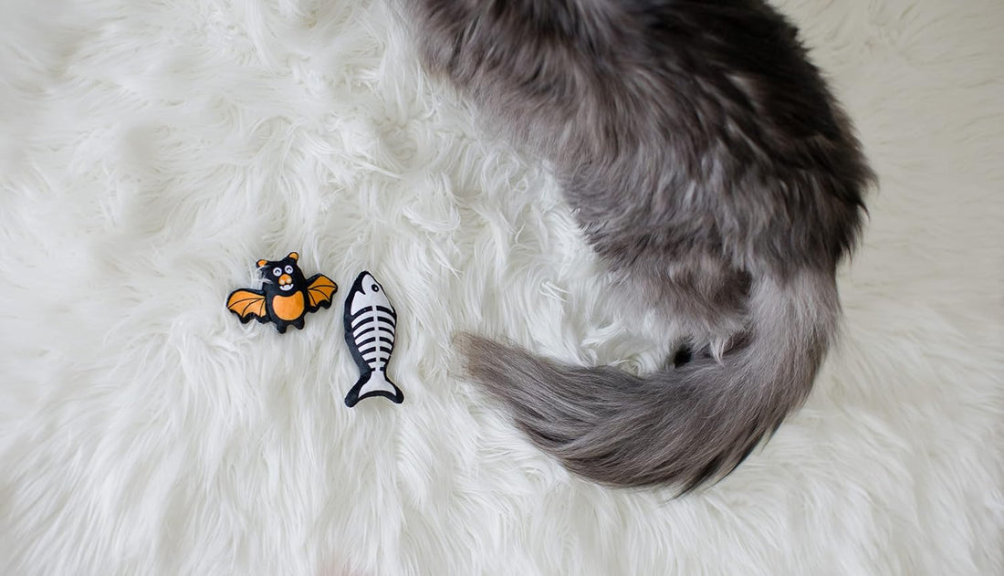 Pearhead Halloween Halloween Cat Toys, Set of 2