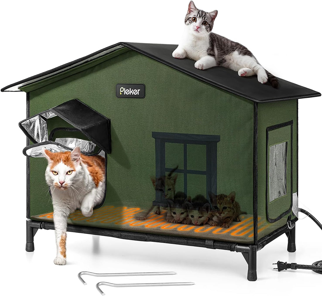 Heated Cat House for Outside
