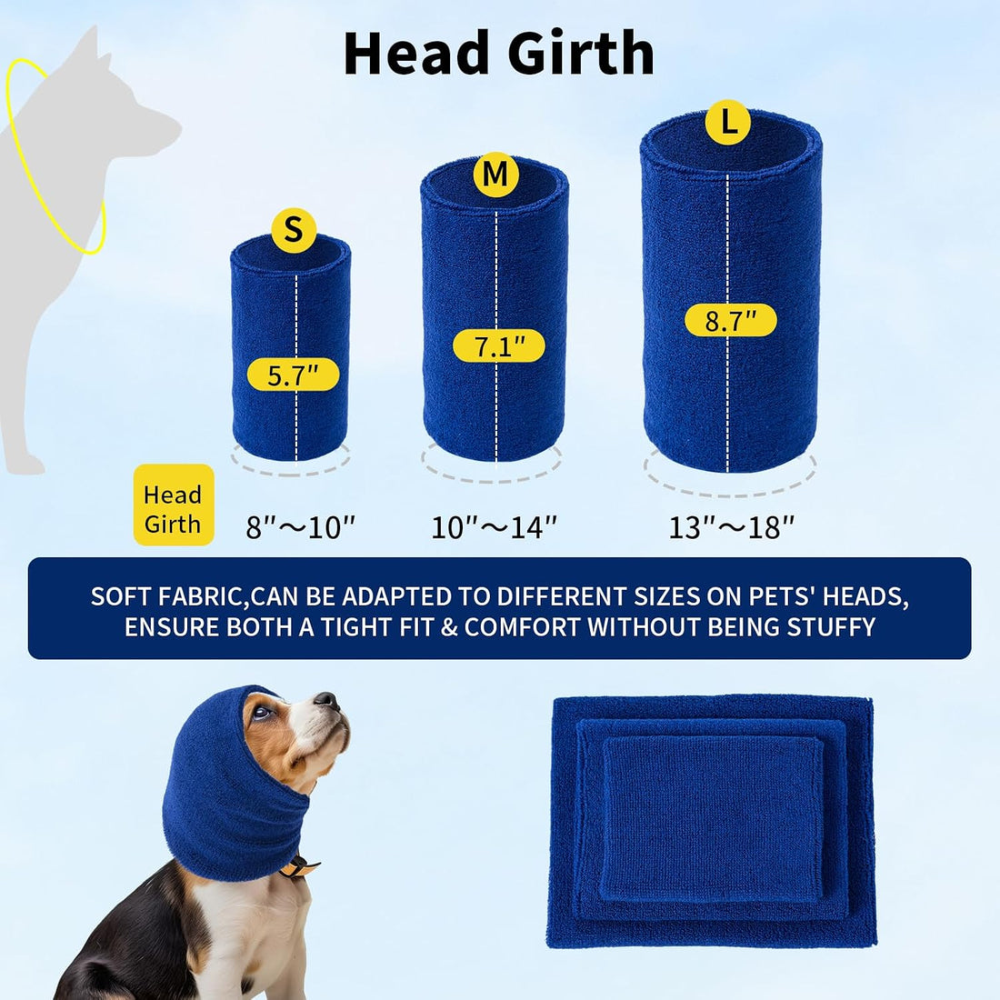 Dog Ear Muffs Noise Protection