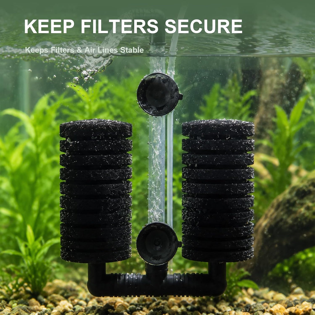 Fish Tank Suction Cup Clips,30 Pack Rubber Holders for Airline Tubing