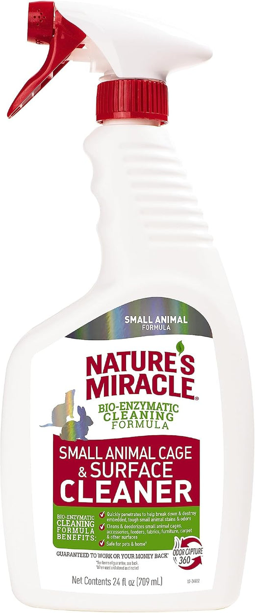 Nature's Miracle Small Animal Cage & Surface Cleaner, 24 oz
