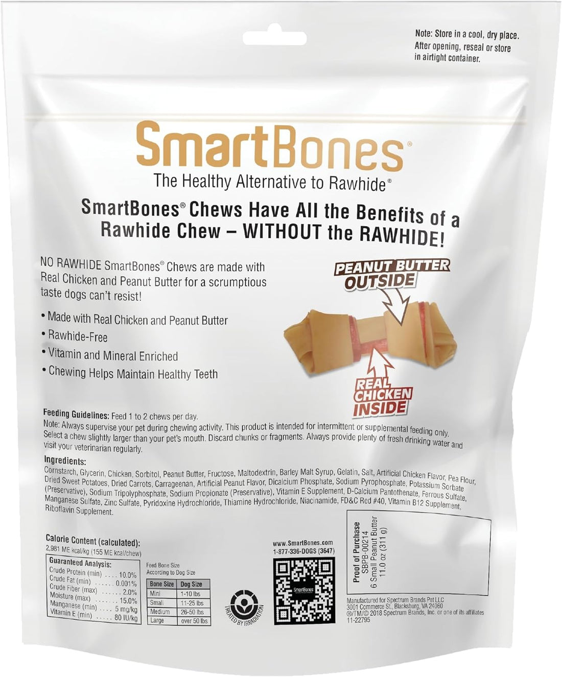 SmartBones Small Chews, Treat Your Dog to a Rawhide-Free Chew Made