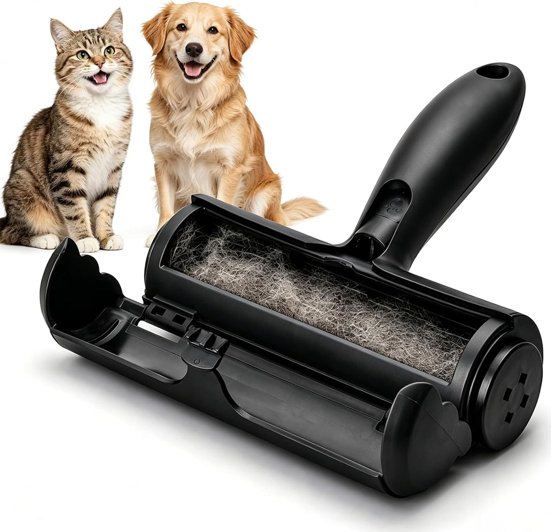 kissleaf Reusable Lint Roller, Portable, for Pet Hair on Car