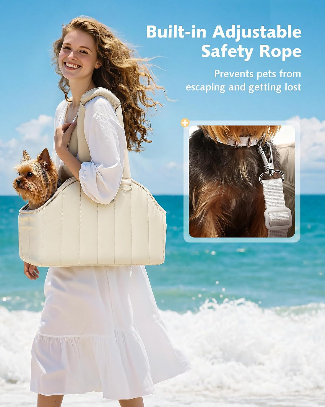 Pecute Dog Purse Carrier, Lightweight Dog Carriers for Small Dogs