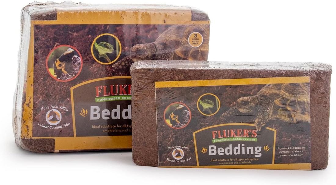 Fluker's Repta-Bed Coconut Fiber, All Natural Bedding for Reptiles