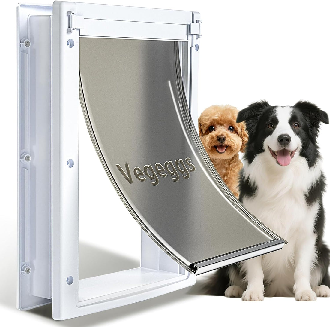 Large Dog Door for Door, Durable Plastic