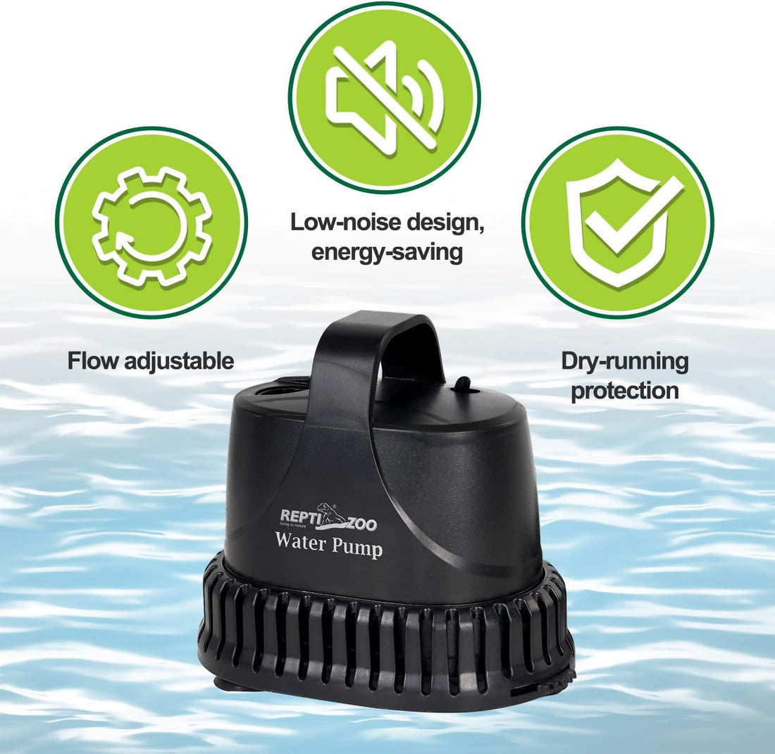 REPTIZOO Low Water Level Drain Pump