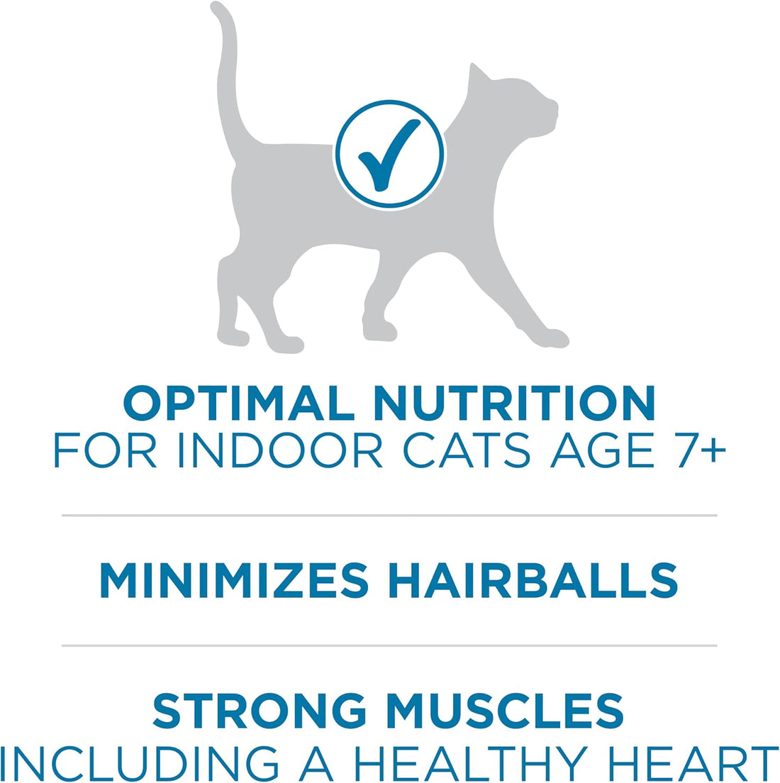 Purina ONE Indoor Advantage Senior Dry Cat Food, High Protein