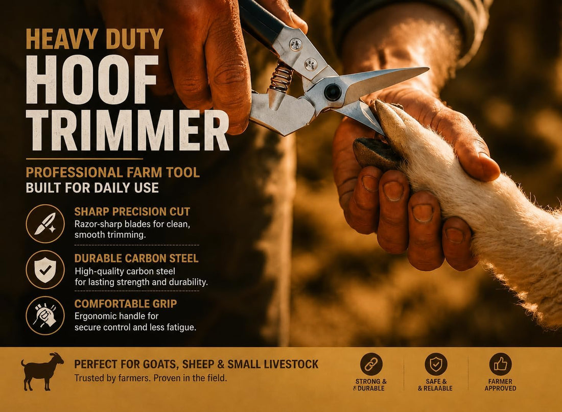 Goat Hoof Trimmers and Farrier Shears – Versatile Hoof, Wire