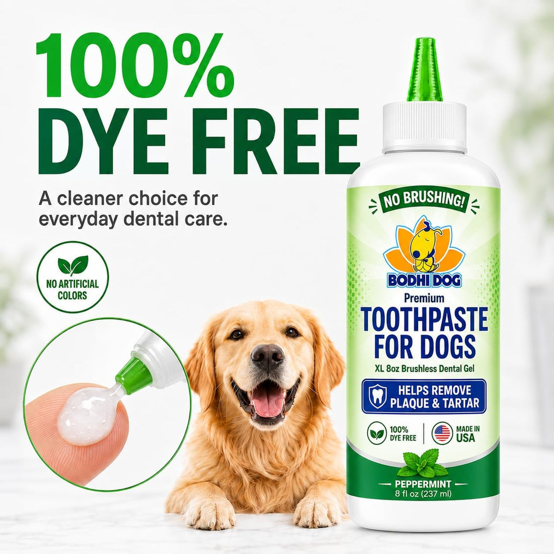Bodhi Dog Pet Dental Gel - Toothpaste for Dogs