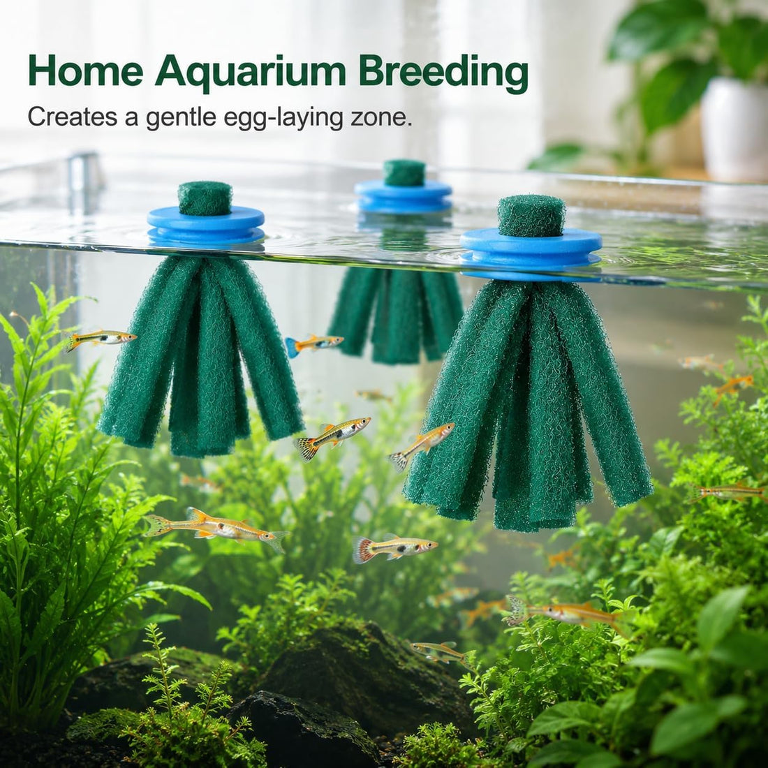 FOMIYES Aquarium Spawning Mops