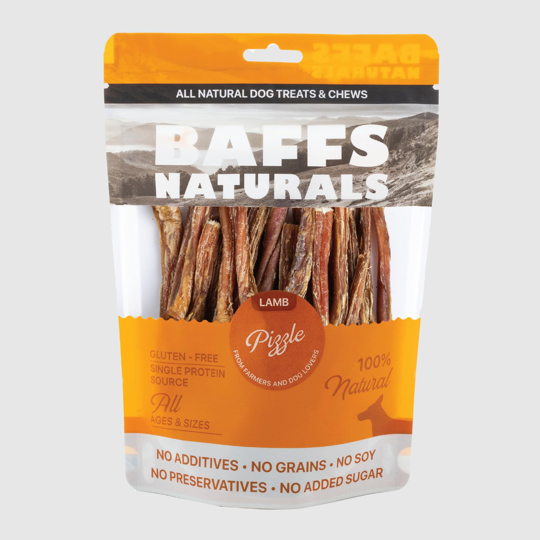 Lamb Pizzle Sticks for Dogs - 100% Natural Chews