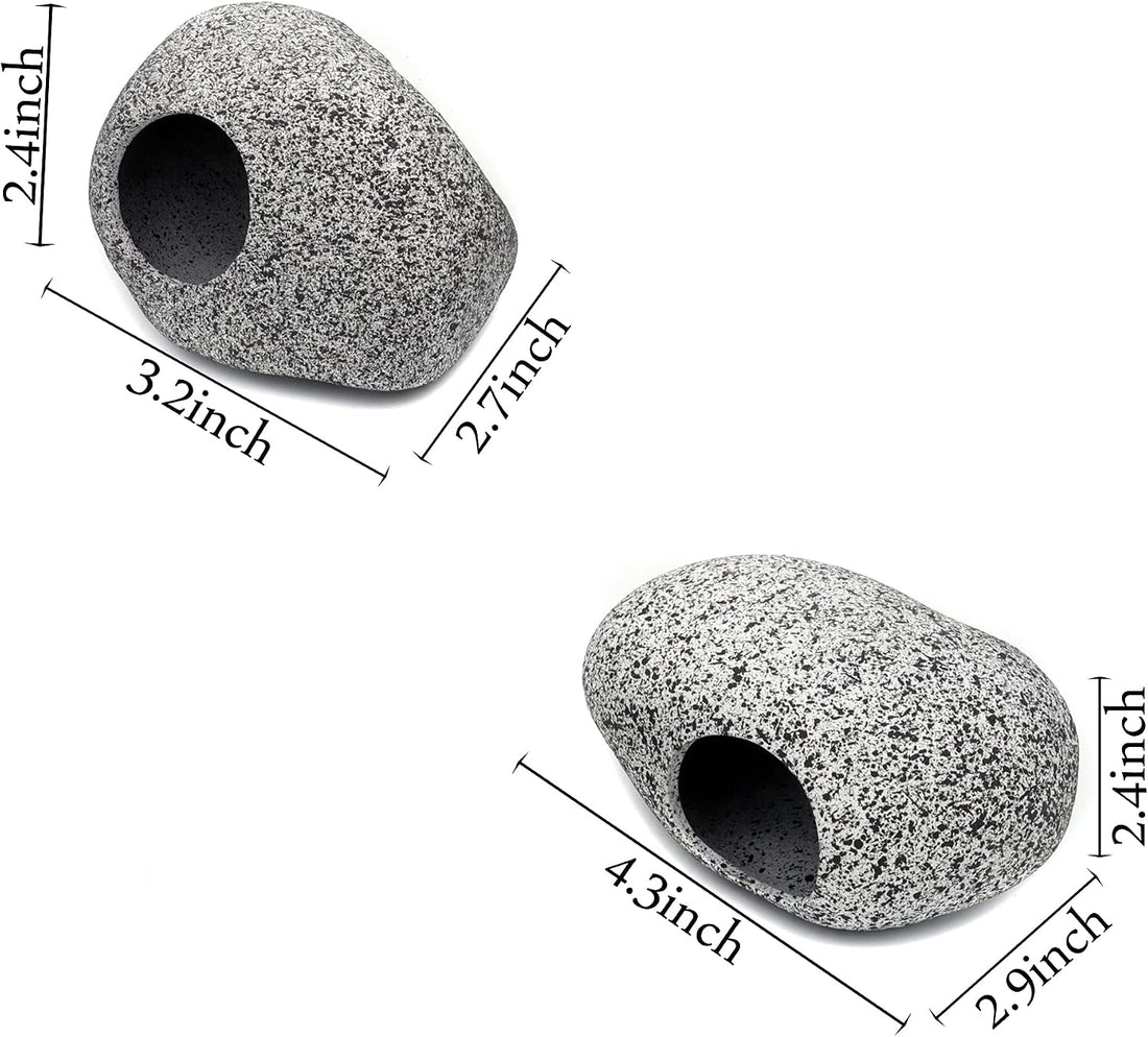 Aquarium Decorations Rock,Stackable Fish Tank Decor Cave