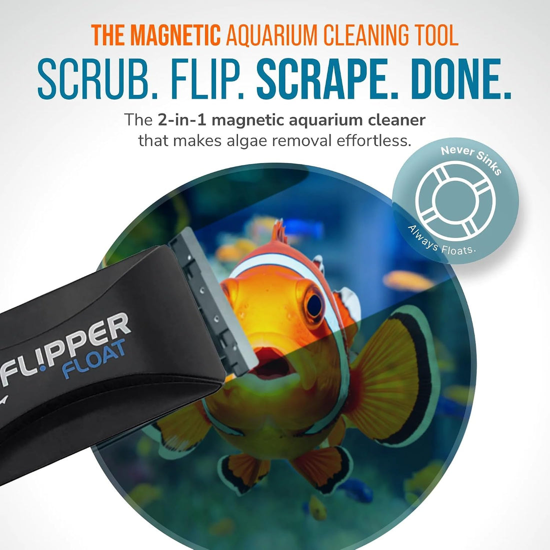 Standard. Flipper Magnetic Aquarium Glass Cleaner