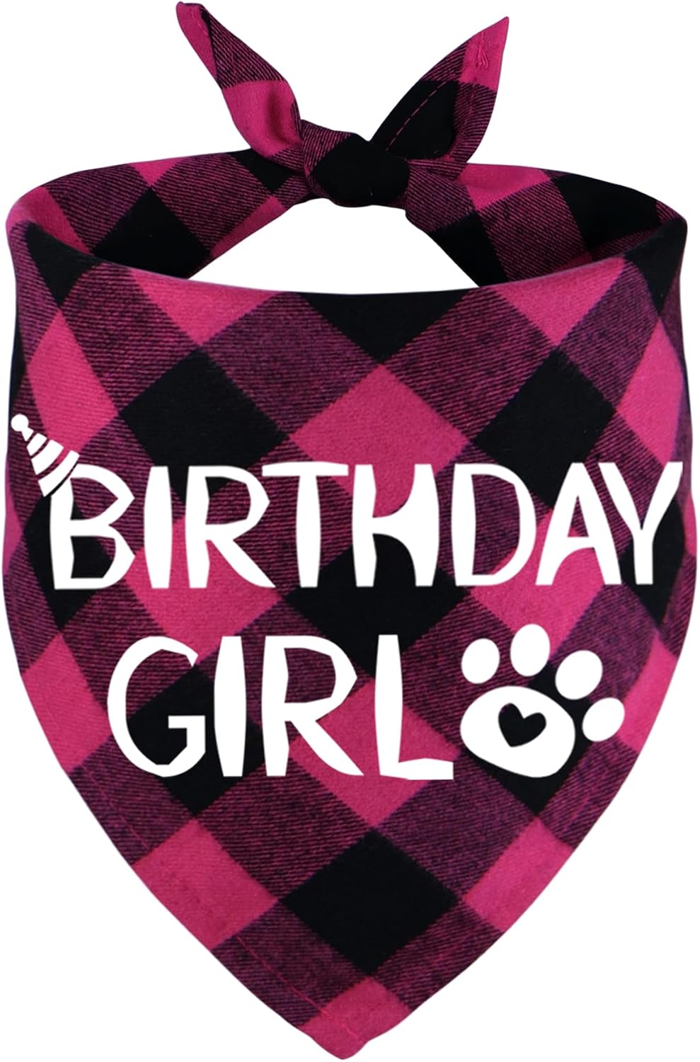 STMK Dog Birthday Bandana, Multi Sizes Dog Birthday Boy Bandana