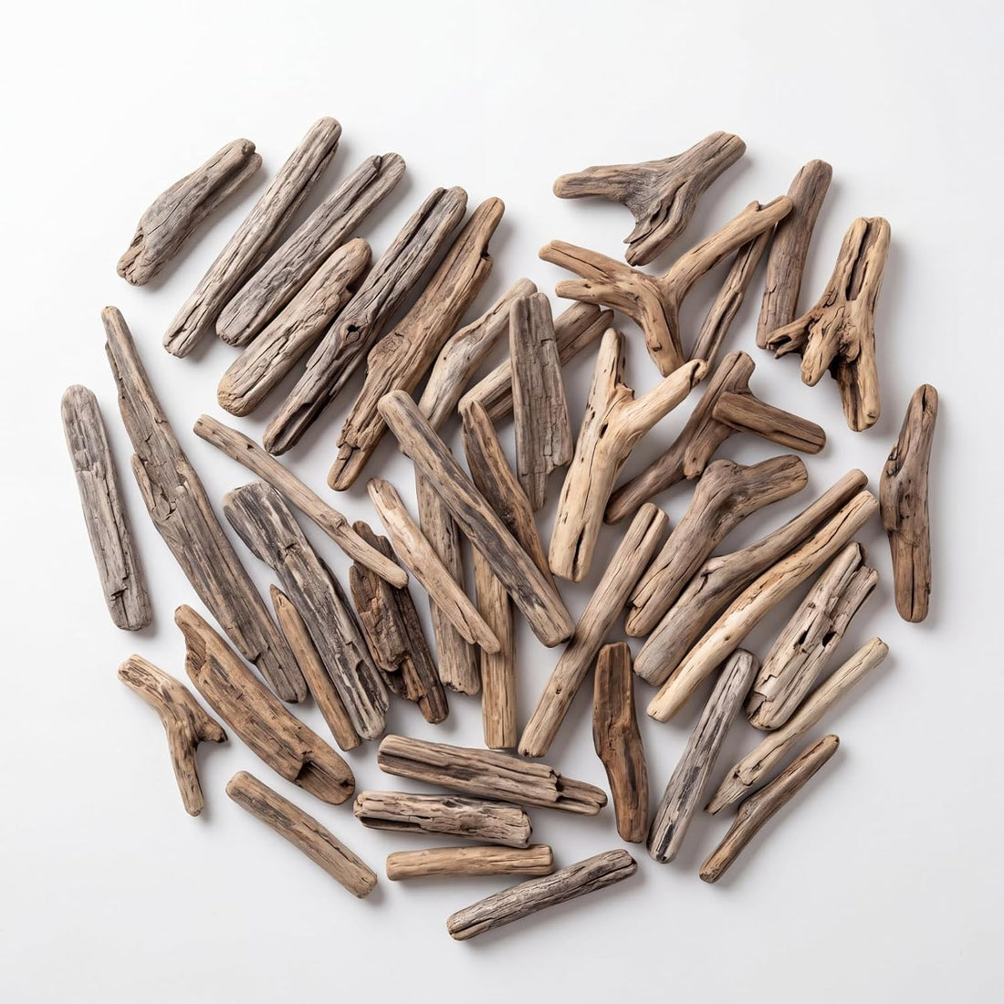Novabright 20 Pcs Natural Driftwood Branches