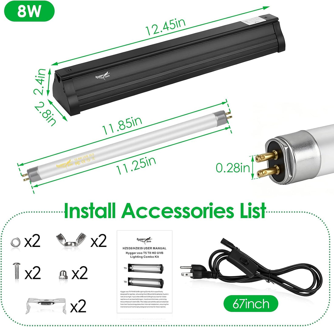 UVB Light for Reptiles Bearded Dragon