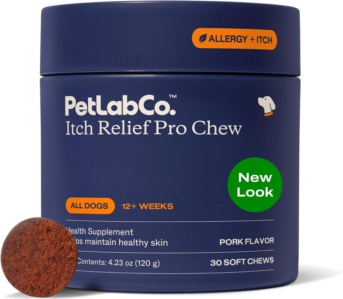 PetLab Co. Itch Relief Chew Pro for Dogs, 30 Soft Chews