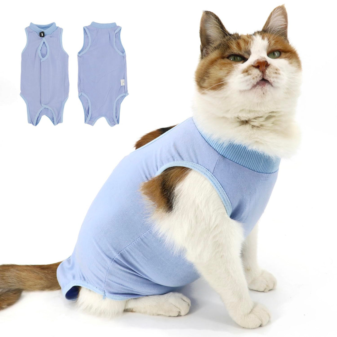 QIYADIN Cat Recovery Suit, Surgical Recovery Clothes for Abdominal