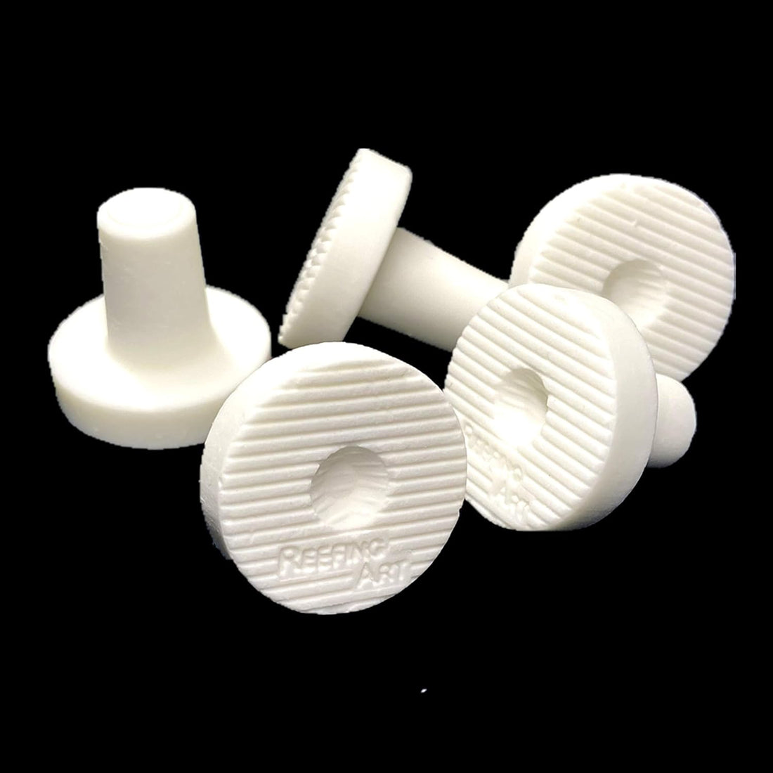 Ceramic Coral Frag Plugs 100 Pack Free Aquarium Glue for SPS LPS Tile