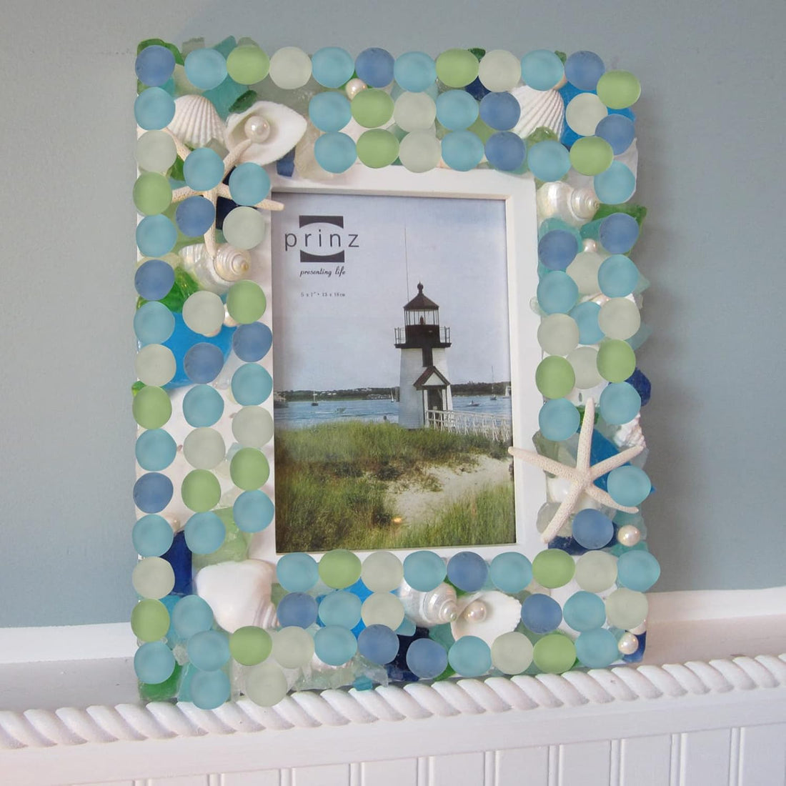 HappyFiller 2 Lb Matted Flat Marbles, Sea Glass Gems for Vase Fillers