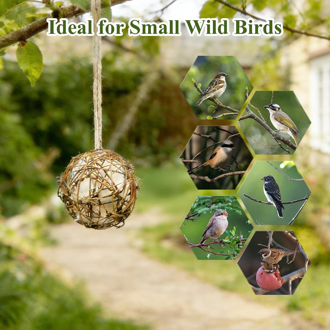Gute Globe Hummingbird Nesters, Hummingbird Nesting Houses Set of 2