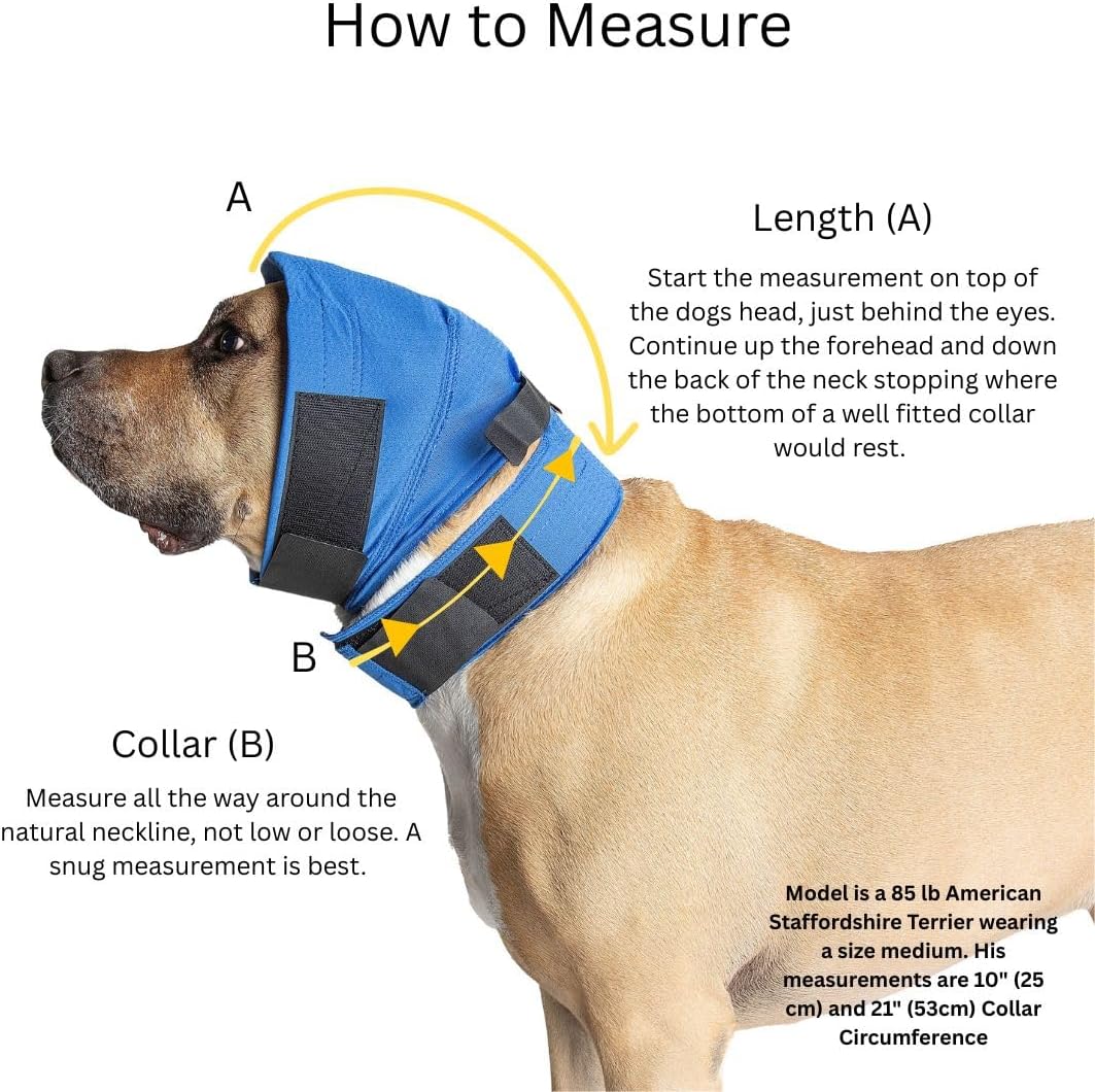 No Flap Ear Wrap (Red Pinpoint Mesh, Medium)