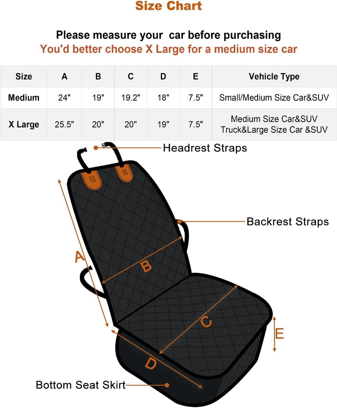 Paw Jamboree Car Front Seat Covers for Dogs Captain Chair Seat Covers