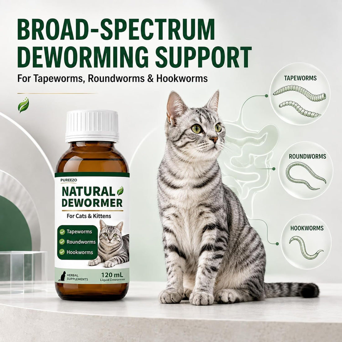 Cat Dewormer for Cats & Kittens