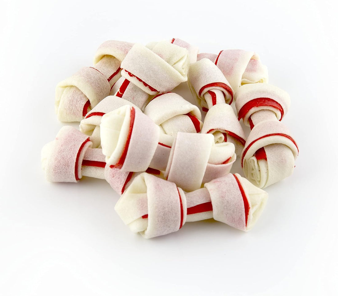 Dingo Mini Bone Rawhide Dog Treat For Small Dogs, 7 Count