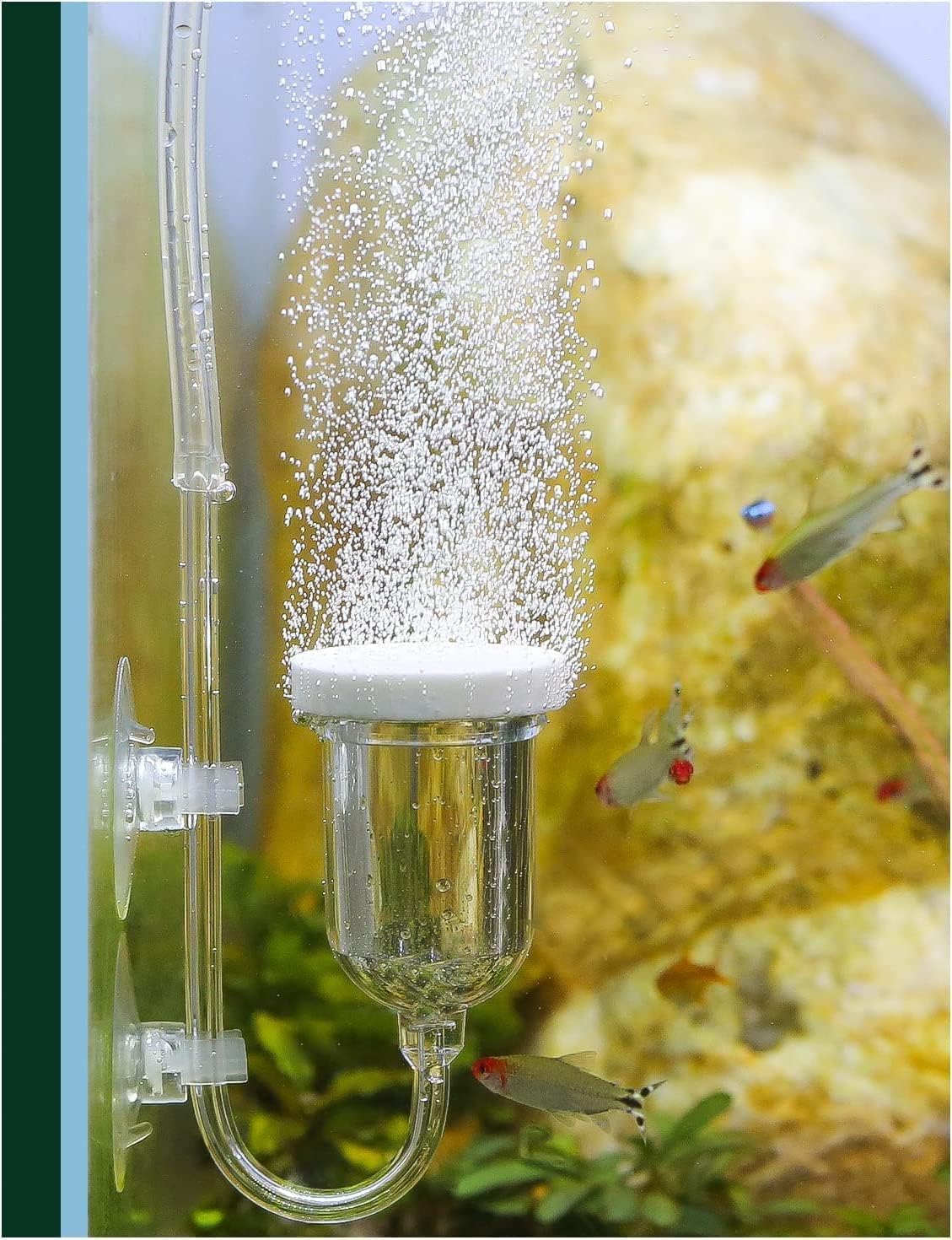 boxtech Aquarium Air Stone, Fish Tank Bubble Diffuser High Dissolved