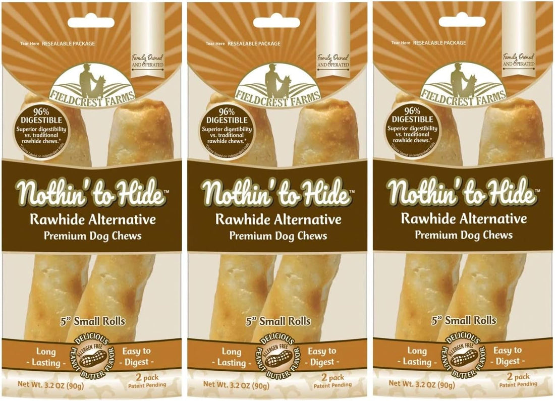 Fieldcrest Farms Nothing to Hide Natural Rawhide Alternative 5''