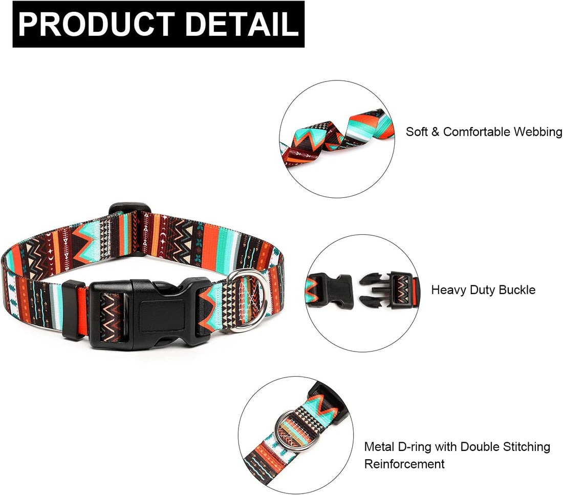 Mercano Adjustable Dog Collar - Special Design Patterns