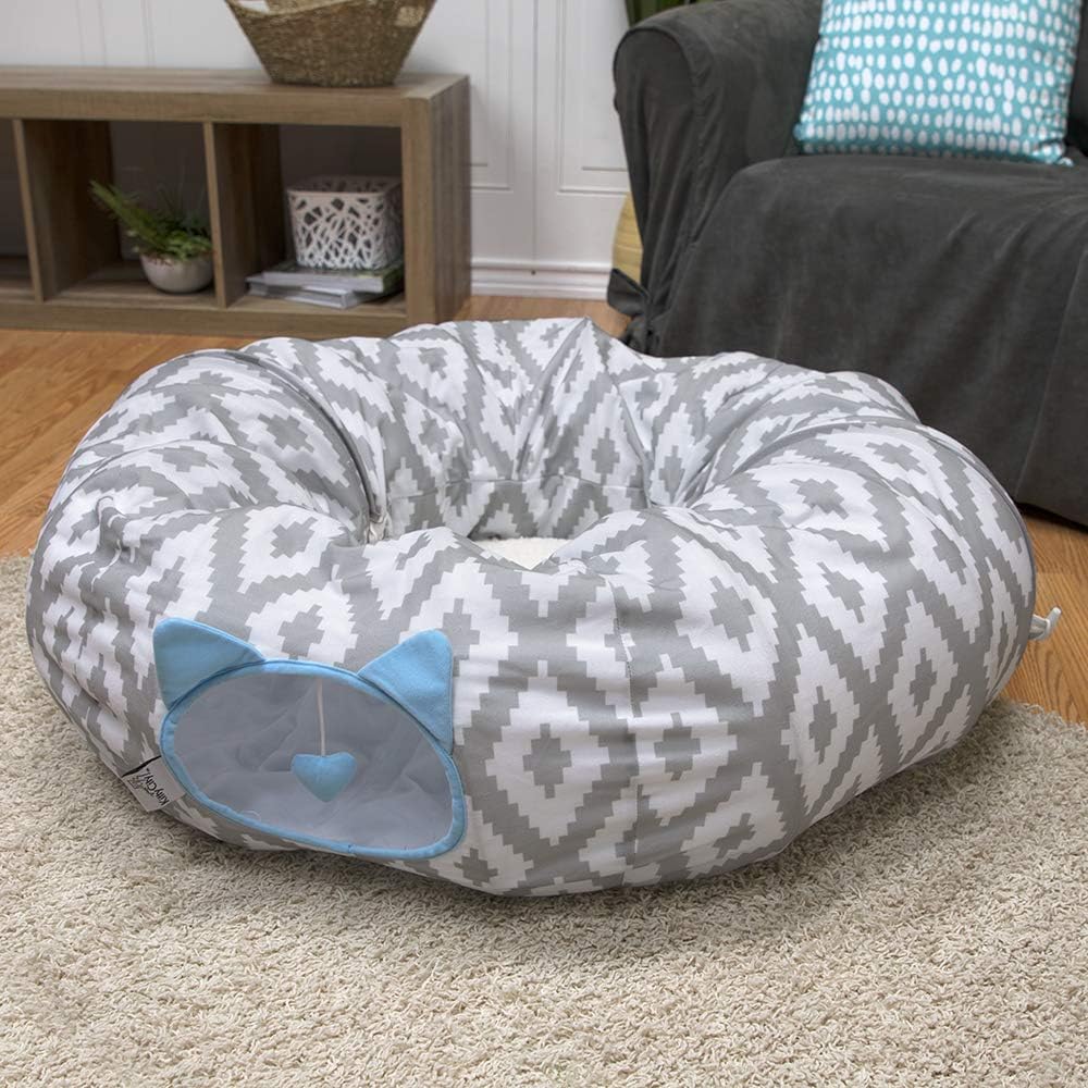 Kitty City Large Cat Tunnel Bed