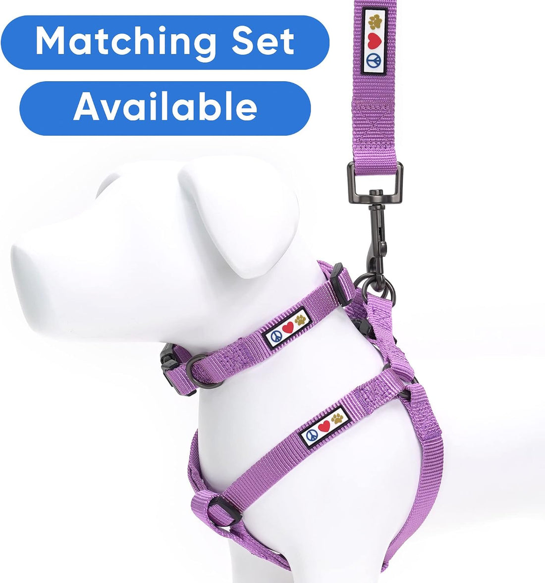 Pawtitas Step-in Dog Harness, Adjustable No-Pull Vest